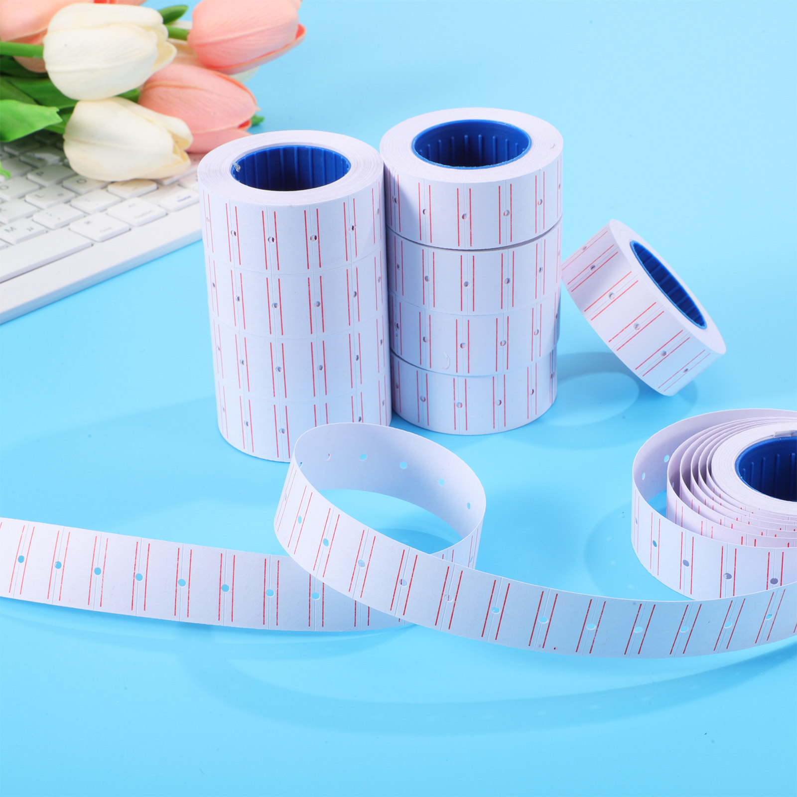 Sticker Label Roll - 10 Rolls Price Sticker Roll for