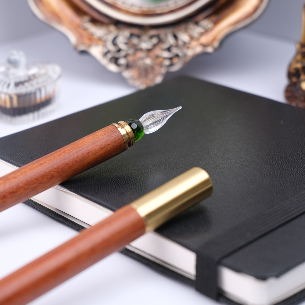 SeamiArt 1pc Wood Handle Glass - Stationery Supplier recension och pris