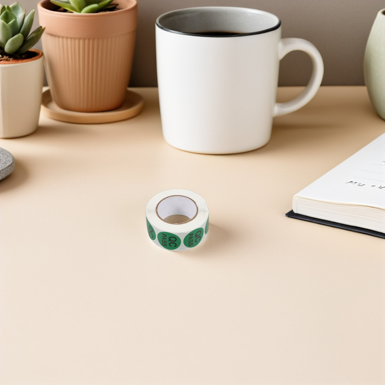 5 Roll Circle Quality Labels R - Sticker Label Roll recension och pris