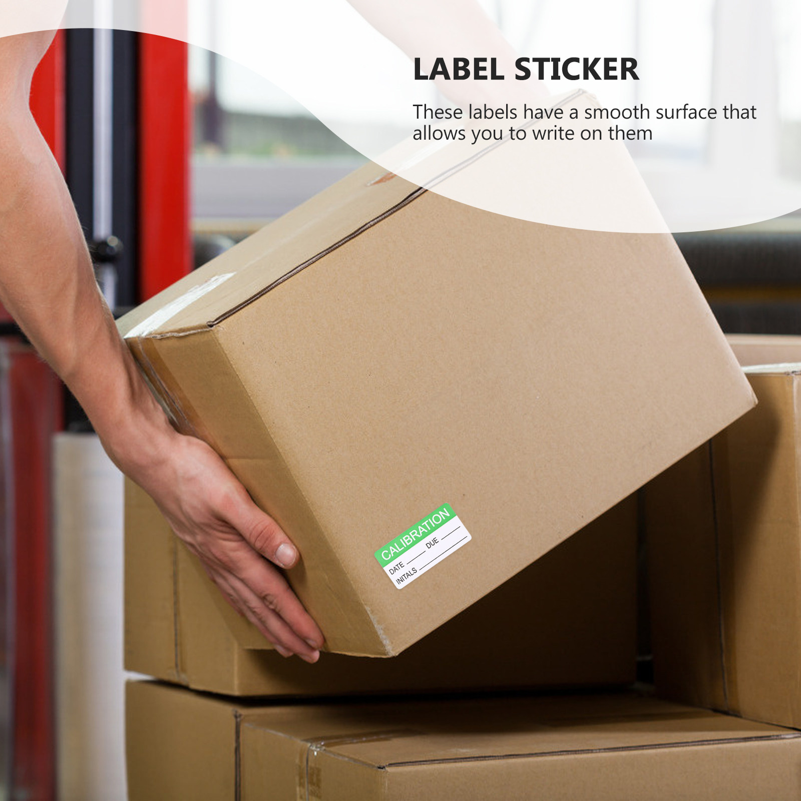 300Pcs Self-Adhesive Calibrati - Sticker Label Roll recension och pris