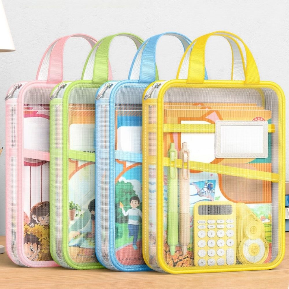 Mesh Stationery Storage Bag 3  - Stationery Supplier recension och pris