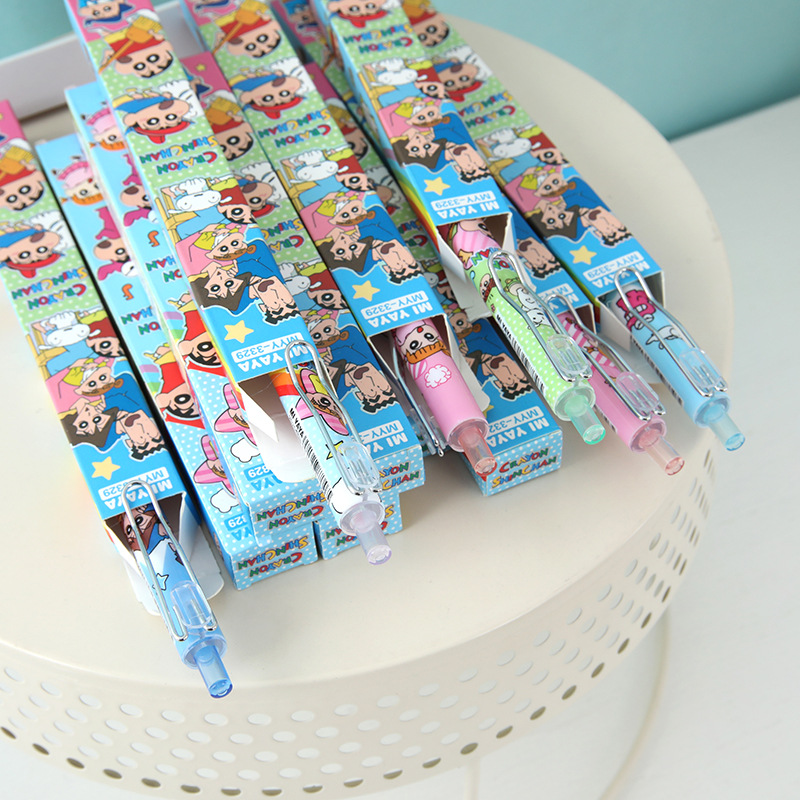 6Pcs Cartoon Crayon Shin-Chan  - Stationery Supplier recension och pris